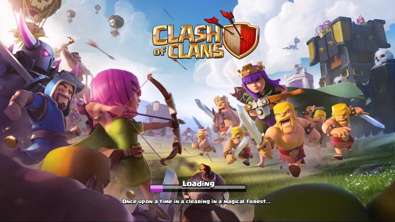install clash of clans game